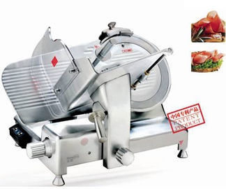 Elektrische gefrorene Lebensmittelverarbeitungs-Luxusausrüstung des Fleisch-Schneidmaschinen-Aluminiumlegierungs-Körper-Blatt-Dia.385mm