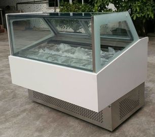 Handelskühlschrank-Gefrierschrank 45 Grad-Eiscreme-Schrank mit Aspera Compre