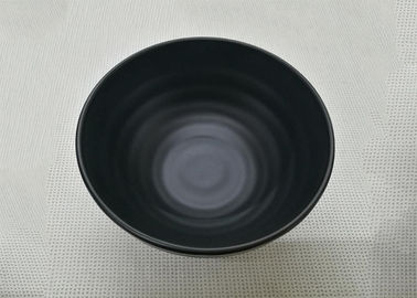 Schwarz-Farbe-Noodels-Schüssel-nachgemachte Porzellan-Schüssel des Durchmesser-16cm des Gewichts-271g
