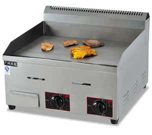 Energiesparender silberner kommerzieller elektrischer Countertop-Gas-Bratpfanne GH-718 für Küche