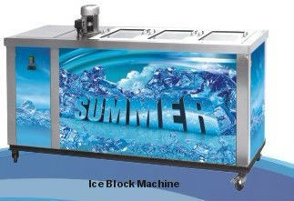 _ Low Noise 1.00mm ice Block Commercial Refrigerator Freezer 6720kg / 24hours