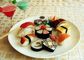Geneigter Sushi-Verkaufsmöbel-kleiner Handelskühlschrank-Gefrierschrank/Anzeigen-Kühlschrank