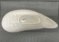 Weiße Melamin-Essgeschirr-Trompete - Shell - formen Sie Gewicht 405g der Teller-Längen-25cm