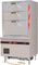 Rostfreies des Gas-48KW Fach Nahrungsmitteldes dampfer-3 für Küchen-Ausrüstungen, 900x820x1850mm