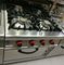 Brenner Westdes küchen-Ausrüstungs-Handelsgasherd-4 mit unten Ofen 700*700*850+70mm