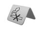Tabellen-Zelt-Zeichen SS stapelbare/„Raucherzone-“ „Nichtraucher“ Warnsymbol-Zimmerservice-Indikator