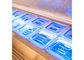 Handelspizza-Vorbereitungs-Kühlschrank mit Kühler-blauer Ray-Beleuchtung der 2 Tür-Luftkühlungs-Undercounter
