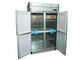 Europäischer Standard-Handelskühlschrank-Gefrierschrank errichtet in Ventilator-Kühlsystem