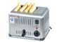 Werbung 6/4 schneiden elektrische Toaster-Snackbar-Ausrüstungs-/Toast-Brot-Maschine