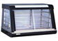 Elektrischer Glasspeisewärmer-Schaukasten der Heizungs-Kuchen-Verkaufsmöbel-Gegenspitzen-3-Layers