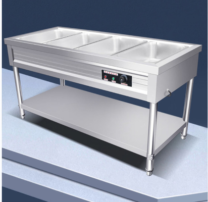 SS Thermal Insulation Commercial Buffet Equipment Serviertabletts für Buffets mit warmen Speisen