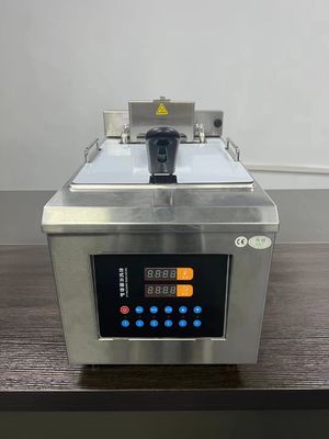 Multifunktionale Edelstahl-Tiefbrater Automatische Hebung Öl-Freitmaschine Topf für Hühnerstückchen Pommes Frites Kartoffel Fisch