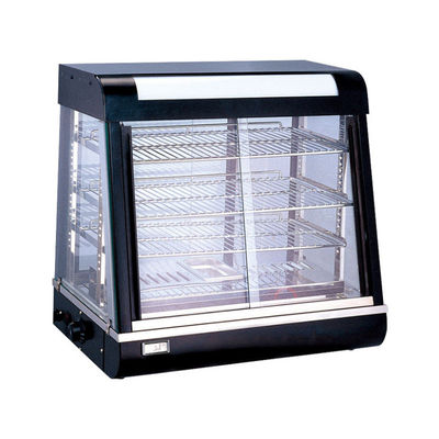 JUSTA Elektrische Glasvitrine Wärmevitrine Wärme Schrank Lebensmittelvitrine Lebensmittelschrank Gewerbliche Küche Ausrüstung Restaurant und Hotel Ausrüstung