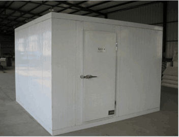 Der Kühlraum-versah Handelskühlschrank-Gefrierschrank-Doppeltes der Besucher ohne Voranmeldung Polyurethan-Wärmeschutzplatte mit Seiten