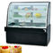 4~10℃ geben stehenden einzelnen Bogen-Kuchen-Schaukasten/Handels-Undercounter-Kühlschrank frei