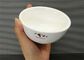 Porzellan-Essgeschirr des Gewichts-181g stellt keramische runde Suppenschüssel mit Logo Dia.10cm ein