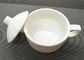 4&quot; weißes stapelbares Porzellan-Suppenschüssel-Porzellan-China-Essgeschirr stellt Gewicht 259g ein