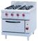 JUSTA New-Art Edelstahl-Küchen-Ausrüstungen 4.8KW png-Gasbrenner mit Ofen