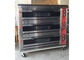 Gas-/elektrisches Backen-Ofen-mechanisches Steuerhält unabhängige Temperatur-Auswahl jede Kammer 2 von Backblechen