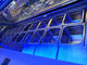 Blaue Sandwich-Vorbereitungs-Tabelle Rays 2 Tür gekühlte mit abkühlenden/Handelssalatbar-Kühlschrank-Gefrierschrank dem Glasdeckel-Ventilator