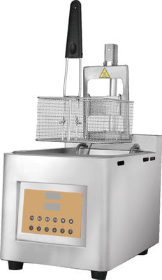 Multifunktionale Edelstahl-Tiefbrater Automatische Hebung Öl-Freitmaschine Topf für Hühnerstückchen Pommes Frites Kartoffel Fisch