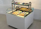 Kundengebundene offene Art Sandwich-Verkaufsmöbel mit LED-Licht-Abkühlungs-Nahrungsmittelkuchen-Schaukasten