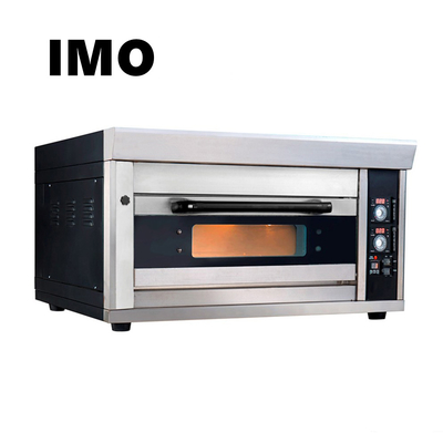Wie man es backt Ofen Nerdy Nummies Bäckerei Ofen Pizza Ofen Brot 1 Deck 2 Tray Gas Backöfen 530mm Höhe Gas Energie